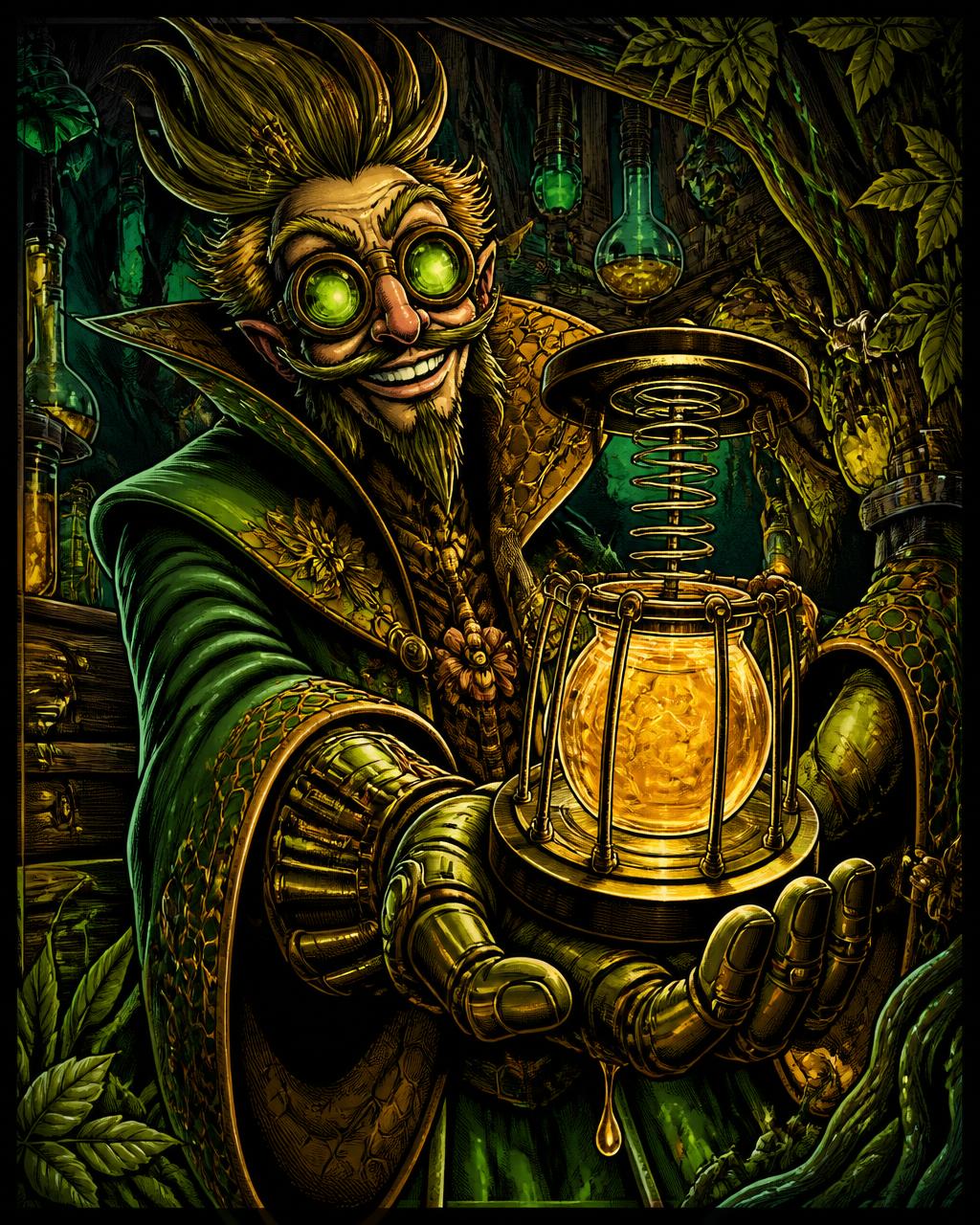 DR. HONEYPOT, an original fictional BANANAHOOD rogue