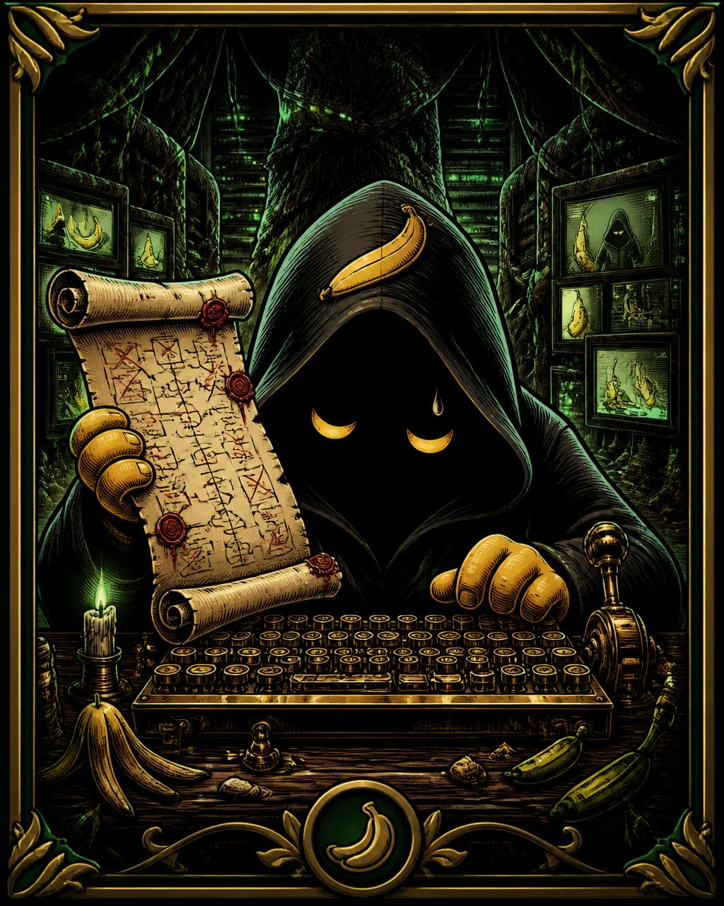 THE FAKE DEV, an original fictional BANANAHOOD rogue